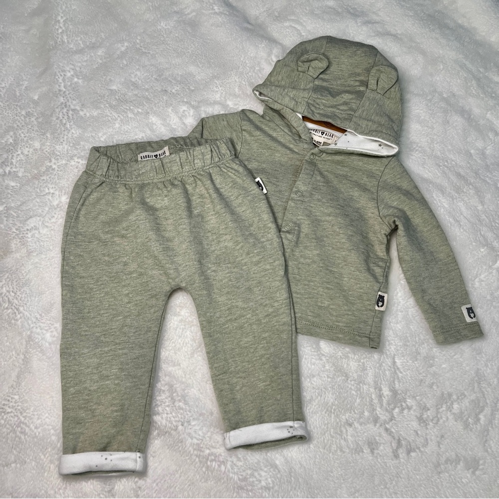 Rabbit + Bear by Emily and Oliver matching bear set